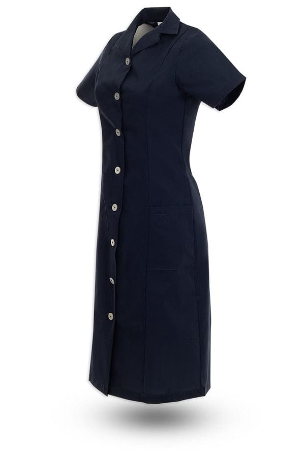 Women's Navy Housekeeping Princess Dress HousekeepingUniforms.com Women's Navy Housekeeping Princess Dress HousekeepingUniforms.com