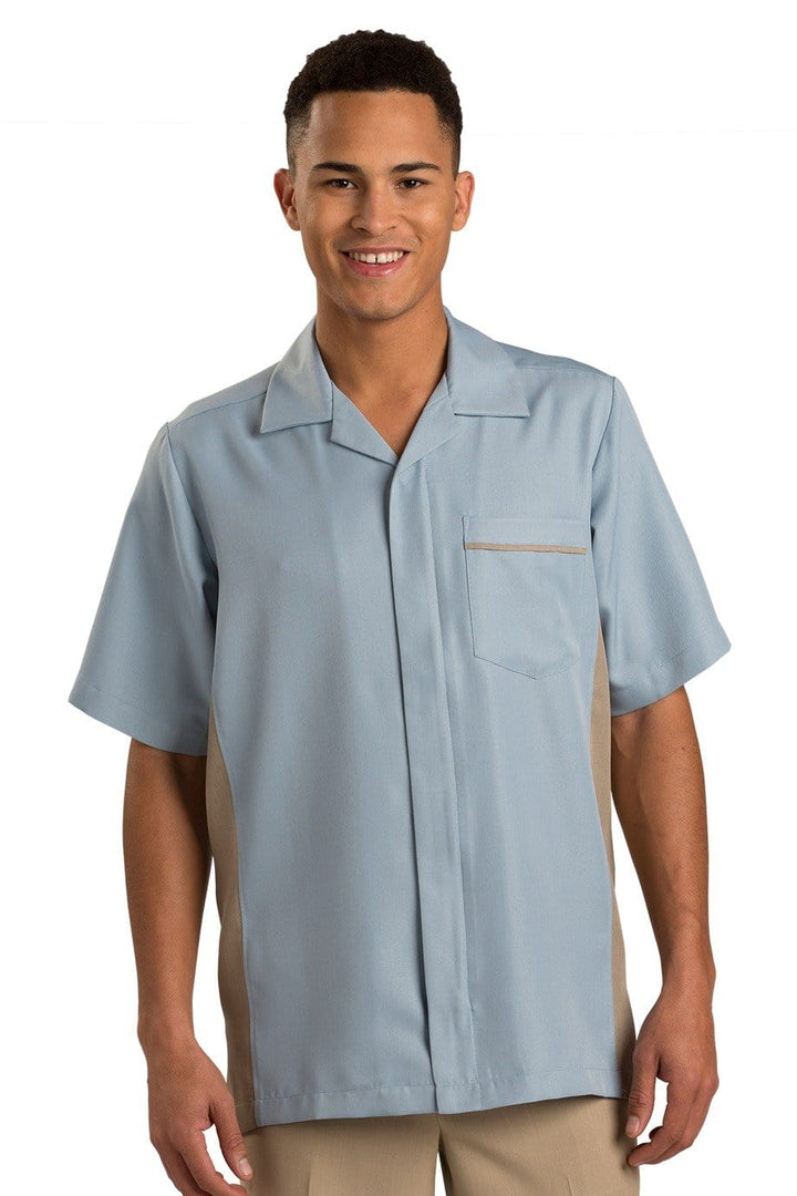 Edwards Premier Men's Service Shirt - Glacier Blue