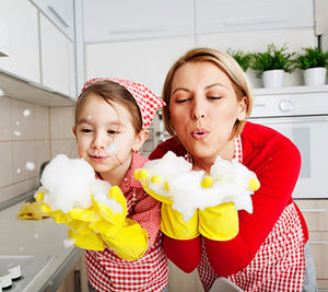 Cleaning with Kids
