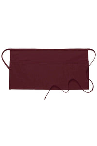 DayStar Maroon Deluxe Waist Apron (3 Pockets)
