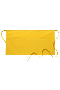 DayStar Yellow Deluxe Waist Apron (3 Pockets)