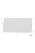 DayStar White Deluxe XL Waist Apron (3 Pockets)