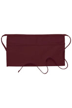 DayStar Maroon Deluxe Waist Apron (2 Pockets)
