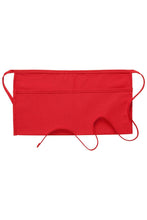 DayStar Red Deluxe Waist Apron (2 Pockets)