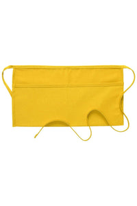DayStar Yellow Deluxe Waist Apron (2 Pockets)