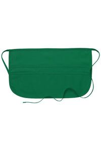 DayStar Kelly Green Deluxe Rounded Waist Apron (6 Pockets)