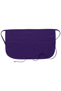 DayStar Purple Deluxe Rounded Waist Apron (6 Pockets)