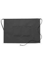 DayStar Charcoal Deluxe Half Bistro Apron (2 Pockets)