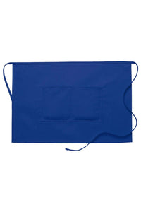 DayStar Royal Blue Deluxe Half Bistro Apron (2 Pockets)