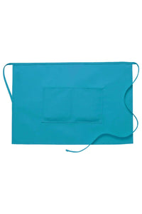 DayStar Turquoise Deluxe Half Bistro Apron (2 Pockets)