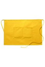 DayStar Yellow Deluxe Half Bistro Apron (2 Pockets)