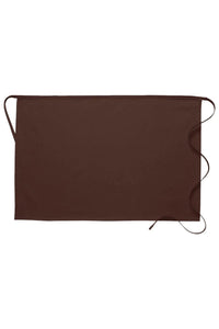 DayStar Brown Deluxe Half Bistro Apron (No Pockets)