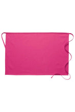 DayStar Hot Pink Deluxe Half Bistro Apron (No Pockets)