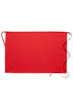 DayStar Red Deluxe Half Bistro Apron (No Pockets)