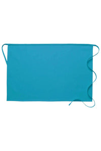 DayStar Turquoise Deluxe Half Bistro Apron (No Pockets)