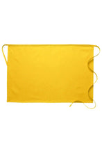 DayStar Yellow Deluxe Half Bistro Apron (No Pockets)