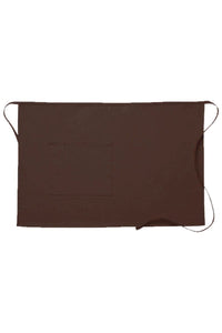 DayStar Brown Deluxe Half Bistro Apron (1 Pocket)