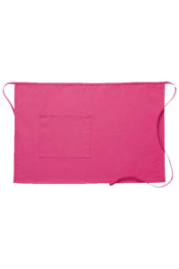 DayStar Hot Pink Deluxe Half Bistro Apron (1 Pocket)