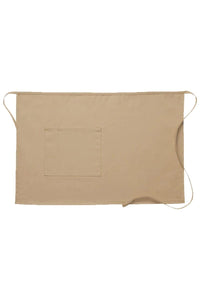 DayStar Khaki Deluxe Half Bistro Apron (1 Pocket)