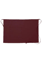 DayStar Maroon Deluxe Half Bistro Apron (1 Pocket)