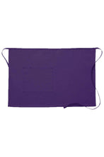 DayStar Purple Deluxe Half Bistro Apron (1 Pocket)