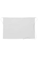 DayStar White Deluxe Half Bistro Apron (1 Pocket)