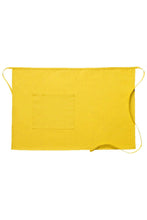 DayStar Yellow Deluxe Half Bistro Apron (1 Pocket)
