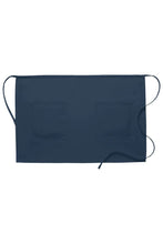 DayStar Navy Deluxe Half Bistro Apron (2 Patch Pockets)