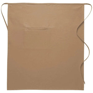 DayStar Khaki Deluxe Full Bistro Apron (1 Inset Pocket)