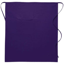 DayStar Purple Deluxe Full Bistro Apron (1 Inset Pocket)