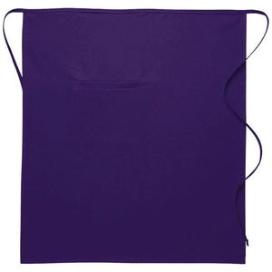 DayStar Purple Deluxe Full Bistro Apron (1 Inset Pocket)