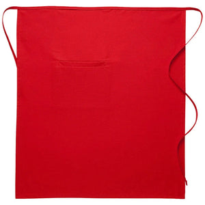 DayStar Red Deluxe Full Bistro Apron (1 Inset Pocket)