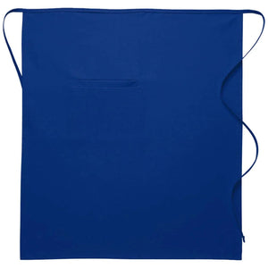 DayStar Royal Blue Deluxe Full Bistro Apron (1 Inset Pocket)