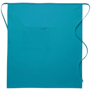 DayStar Turquoise Deluxe Full Bistro Apron (1 Inset Pocket)