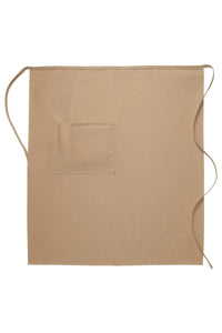 DayStar Khaki Deluxe Full Bistro Apron (1 Pocket)