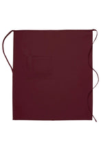 DayStar Maroon Deluxe Full Bistro Apron (1 Pocket)