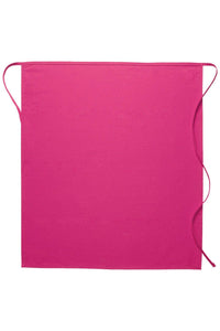 DayStar Hot Pink Deluxe Full Bistro Apron (No Pockets)
