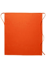 DayStar Orange Deluxe Full Bistro Apron (No Pockets)
