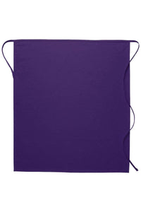 DayStar Purple Deluxe Full Bistro Apron (No Pockets)