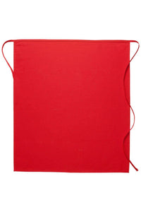 DayStar Red Deluxe Full Bistro Apron (No Pockets)