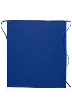 DayStar Royal Blue Deluxe Full Bistro Apron (No Pockets)