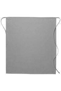 DayStar Silver Deluxe Full Bistro Apron (No Pockets)
