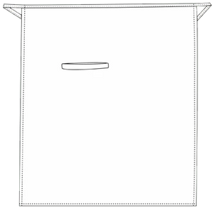 DayStar Deluxe Full Bistro Apron (1 Inset Pocket)