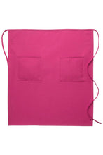 DayStar Hot Pink Deluxe Full Bistro Apron (2 Pockets)