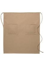 DayStar Khaki Deluxe Full Bistro Apron (2 Pockets)