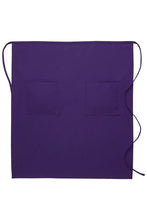 DayStar Purple Deluxe Full Bistro Apron (2 Pockets)