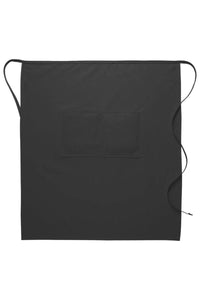 DayStar Charcoal Deluxe Full Bistro Apron (Center Divided Pocket)