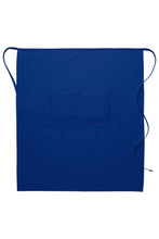 DayStar Royal Blue Deluxe Full Bistro Apron (Center Divided Pocket)