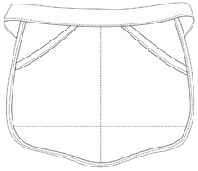 DayStar Deluxe Scalloped Waist Apron (2 Pockets)