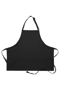 DayStar Black Deluxe Bib Adjustable Apron (3 Pockets)